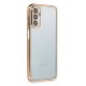 Newface Samsung Galaxy M23 Kılıf Razer Lensli Silikon - Gold