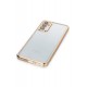 Newface Samsung Galaxy M23 Kılıf Razer Lensli Silikon - Gold