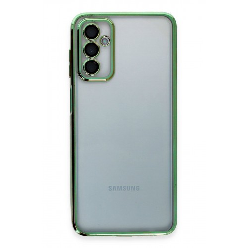 Newface Samsung Galaxy M23 Kılıf Razer Lensli Silikon - Yeşil Newface Samsung Galaxy M23 Kılıf Razer Lensli Silikon - Yeşil