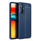 Newface Xiaomi Poco M5 Kılıf Focus Derili Silikon - Lacivert