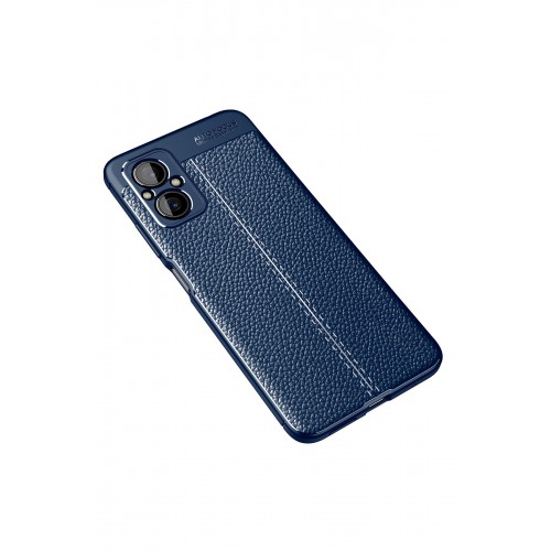 Newface Xiaomi Poco M5 Kılıf Focus Derili Silikon - Lacivert Newface Xiaomi Poco M5 Kılıf Focus Derili Silikon - Lacivert