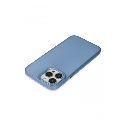 Newface iPhone 13 Pro Kılıf Modos Metal Kapak - Mavi Newface iPhone 13 Pro Kılıf Modos Metal Kapak - Mavi