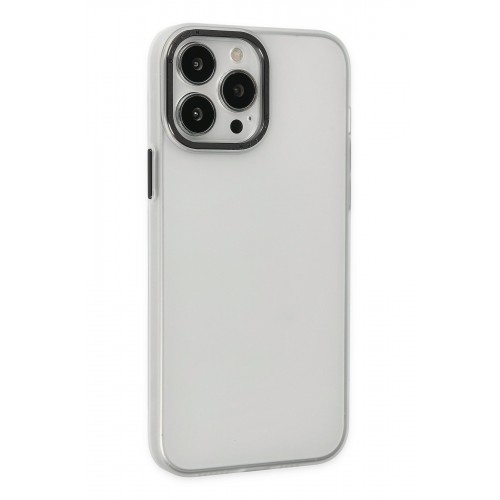 Newface iPhone 13 Pro Kılıf Modos Metal Kapak - Şeffaf Newface iPhone 13 Pro Kılıf Modos Metal Kapak - Şeffaf