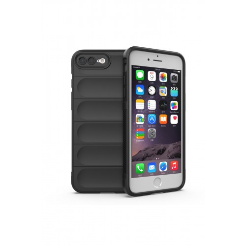 Newface iPhone 8 Plus Kılıf Optimum Silikon - Siyah Newface iPhone 8 Plus Kılıf Optimum Silikon - Siyah