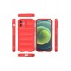 Newface iPhone 12 Kılıf Optimum Silikon - Kırmızı