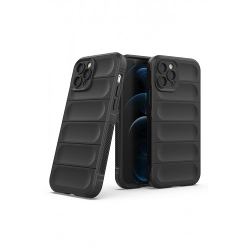 Newface iPhone 12 Pro Kılıf Optimum Silikon - Siyah Newface iPhone 12 Pro Kılıf Optimum Silikon - Siyah