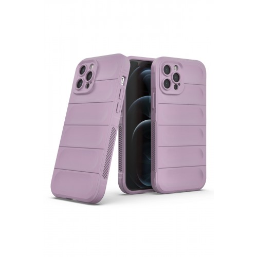 Newface iPhone 12 Pro Kılıf Optimum Silikon - Mor Newface iPhone 12 Pro Kılıf Optimum Silikon - Mor