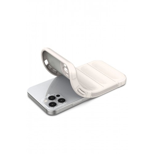 Newface iPhone 12 Pro Kılıf Optimum Silikon - Krem Newface iPhone 12 Pro Kılıf Optimum Silikon - Krem