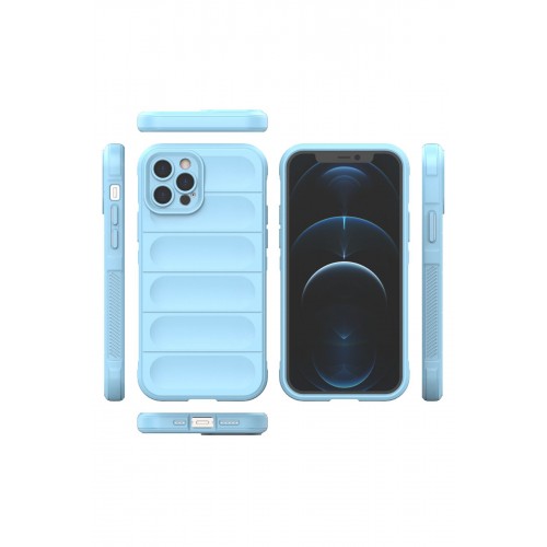 Newface iPhone 12 Pro Kılıf Optimum Silikon - Sky Blue Newface iPhone 12 Pro Kılıf Optimum Silikon - Sky Blue