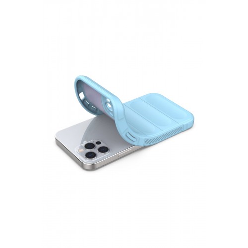 Newface iPhone 12 Pro Kılıf Optimum Silikon - Sky Blue Newface iPhone 12 Pro Kılıf Optimum Silikon - Sky Blue