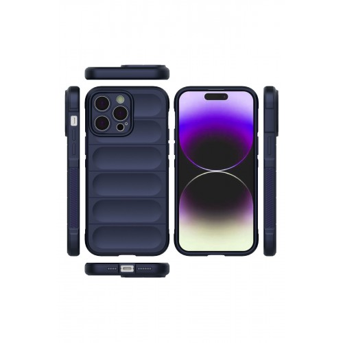 Newface iPhone 13 Pro Kılıf Optimum Silikon - Lacivert Newface iPhone 13 Pro Kılıf Optimum Silikon - Lacivert