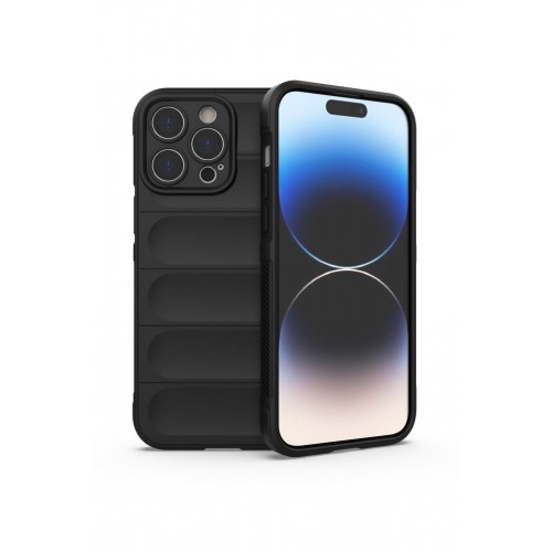 Newface iPhone 13 Pro Max Kılıf Optimum Silikon - Siyah Newface iPhone 13 Pro Max Kılıf Optimum Silikon - Siyah
