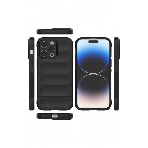 Newface iPhone 13 Pro Max Kılıf Optimum Silikon - Siyah Newface iPhone 13 Pro Max Kılıf Optimum Silikon - Siyah