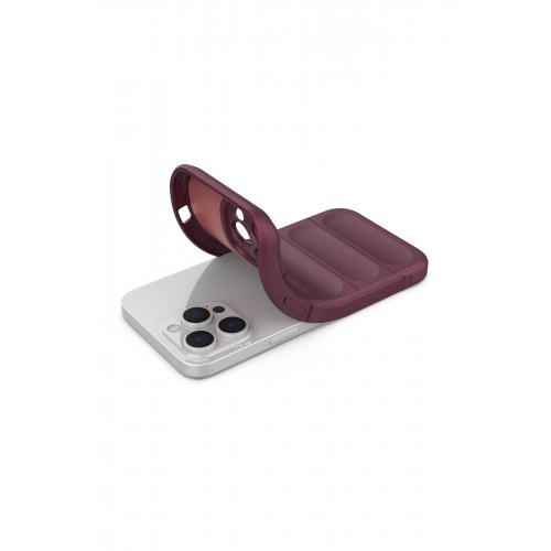 Newface iPhone 14 Pro Max Kılıf Optimum Silikon - Bordo Newface iPhone 14 Pro Max Kılıf Optimum Silikon - Bordo