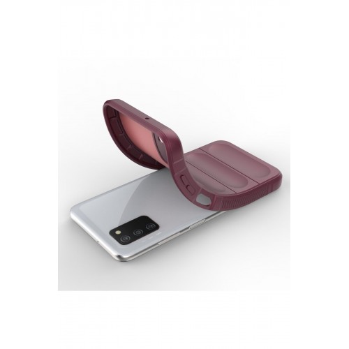 Newface Samsung Galaxy A03S Kılıf Optimum Silikon - Bordo Newface Samsung Galaxy A03S Kılıf Optimum Silikon - Bordo