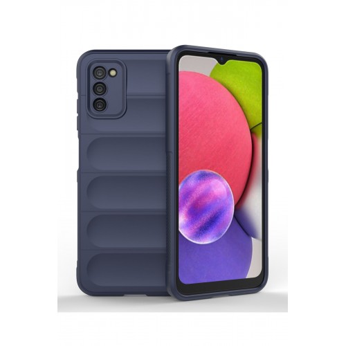 Newface Samsung Galaxy A03S Kılıf Optimum Silikon - Lacivert Newface Samsung Galaxy A03S Kılıf Optimum Silikon - Lacivert