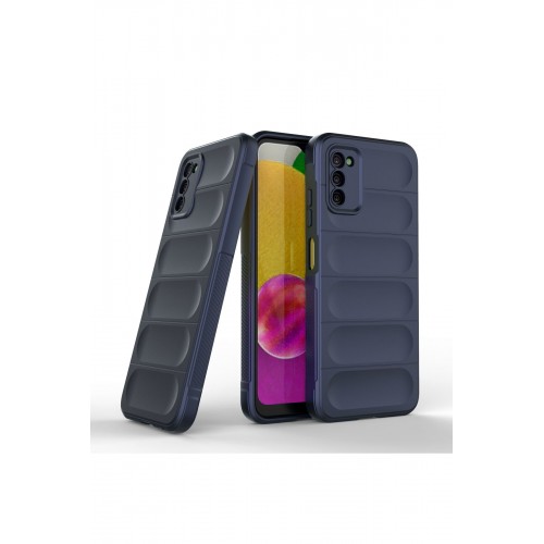 Newface Samsung Galaxy A03S Kılıf Optimum Silikon - Lacivert Newface Samsung Galaxy A03S Kılıf Optimum Silikon - Lacivert