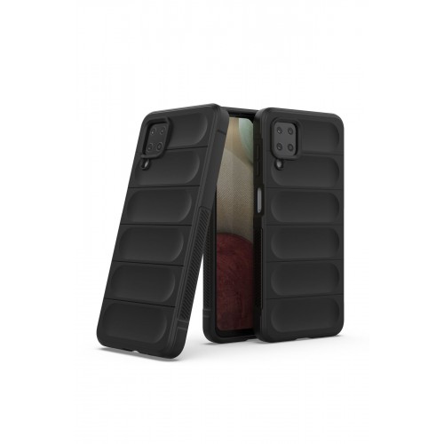 Newface Samsung Galaxy A12 Kılıf Optimum Silikon - Siyah Newface Samsung Galaxy A12 Kılıf Optimum Silikon - Siyah