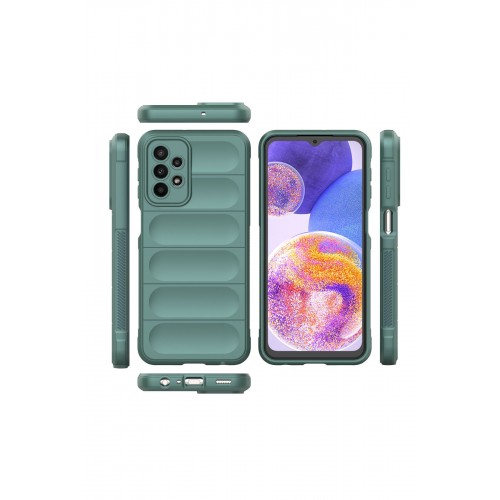 Newface Samsung Galaxy A23 4G Kılıf Optimum Silikon - Koyu Yeşil Newface Samsung Galaxy A23 4G Kılıf Optimum Silikon - Koyu Yeşil