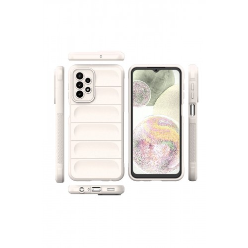 Newface Samsung Galaxy A23 4G Kılıf Optimum Silikon - Krem Newface Samsung Galaxy A23 4G Kılıf Optimum Silikon - Krem