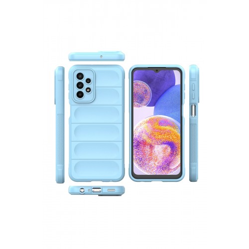 Newface Samsung Galaxy A23 4G Kılıf Optimum Silikon - Sky Blue Newface Samsung Galaxy A23 4G Kılıf Optimum Silikon - Sky Blue