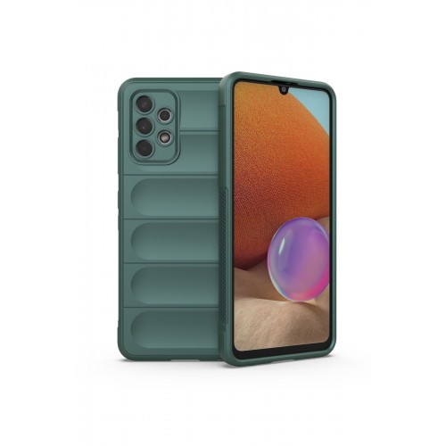 Newface Samsung Galaxy A32 Kılıf Optimum Silikon - Koyu Yeşil Newface Samsung Galaxy A32 Kılıf Optimum Silikon - Koyu Yeşil