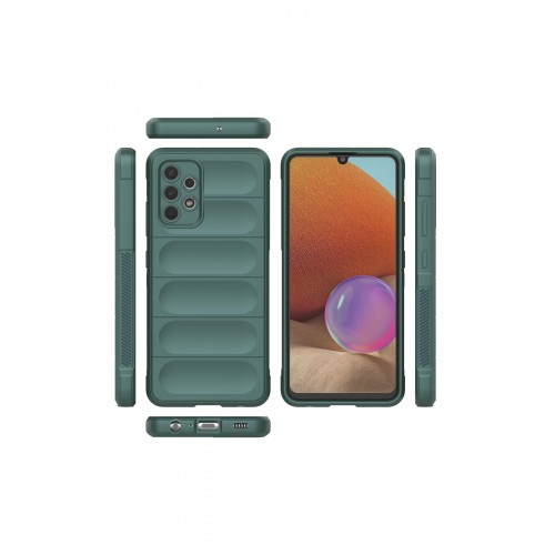 Newface Samsung Galaxy A32 Kılıf Optimum Silikon - Koyu Yeşil Newface Samsung Galaxy A32 Kılıf Optimum Silikon - Koyu Yeşil