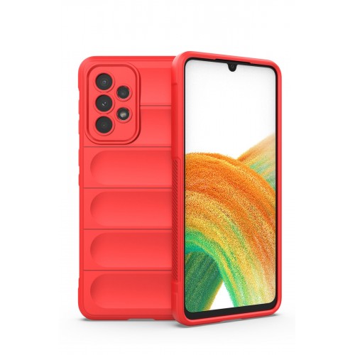 Newface Samsung Galaxy A33 5G Kılıf Optimum Silikon - Kırmızı Newface Samsung Galaxy A33 5G Kılıf Optimum Silikon - Kırmızı