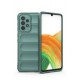 Newface Samsung Galaxy A33 5G Kılıf Optimum Silikon - Koyu Yeşil