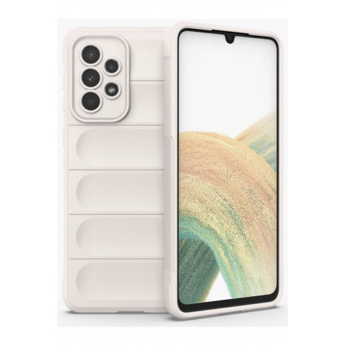 Newface Samsung Galaxy A33 5G Kılıf Optimum Silikon - Krem Newface Samsung Galaxy A33 5G Kılıf Optimum Silikon - Krem