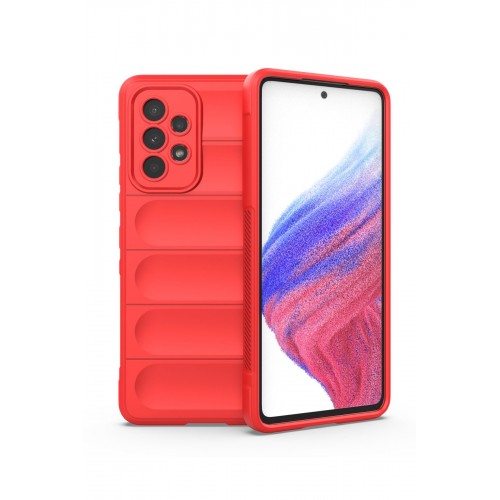 Newface Samsung Galaxy A53 5G Kılıf Optimum Silikon - Kırmızı Newface Samsung Galaxy A53 5G Kılıf Optimum Silikon - Kırmızı
