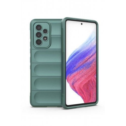 Newface Samsung Galaxy A53 5G Kılıf Optimum Silikon - Koyu Yeşil Newface Samsung Galaxy A53 5G Kılıf Optimum Silikon - Koyu Yeşil