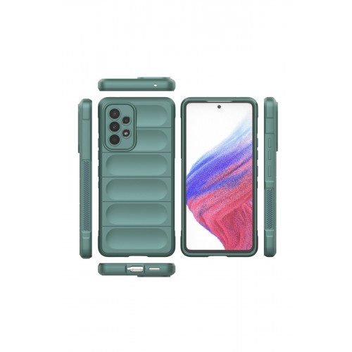 Newface Samsung Galaxy A53 5G Kılıf Optimum Silikon - Koyu Yeşil Newface Samsung Galaxy A53 5G Kılıf Optimum Silikon - Koyu Yeşil