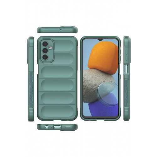 Newface Samsung Galaxy M23 Kılıf Optimum Silikon - Koyu Yeşil Newface Samsung Galaxy M23 Kılıf Optimum Silikon - Koyu Yeşil