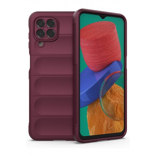 Newface Samsung Galaxy M33 Kılıf Optimum Silikon - Bordo Newface Samsung Galaxy M33 Kılıf Optimum Silikon - Bordo