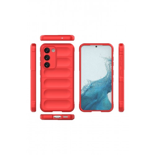Newface Samsung Galaxy S23 Plus Kılıf Optimum Silikon - Kırmızı Newface Samsung Galaxy S23 Plus Kılıf Optimum Silikon - Kırmızı