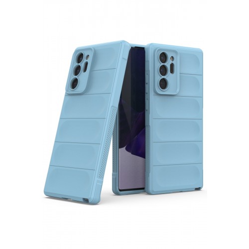 Newface Samsung Galaxy Note 20 Ultra Kılıf Optimum Silikon - Sky Blue Newface Samsung Galaxy Note 20 Ultra Kılıf Optimum Silikon - Sky Blue
