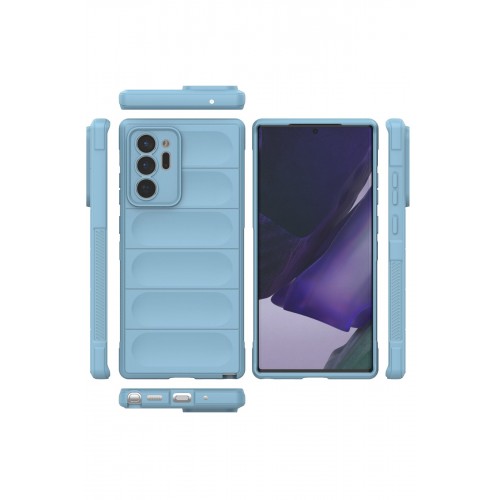 Newface Samsung Galaxy Note 20 Ultra Kılıf Optimum Silikon - Sky Blue Newface Samsung Galaxy Note 20 Ultra Kılıf Optimum Silikon - Sky Blue