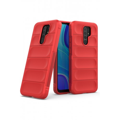 Newface Xiaomi Redmi 9 Kılıf Optimum Silikon - Kırmızı Newface Xiaomi Redmi 9 Kılıf Optimum Silikon - Kırmızı