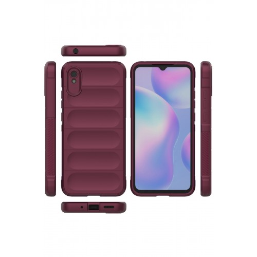Newface Xiaomi Redmi 9A Kılıf Optimum Silikon - Bordo Newface Xiaomi Redmi 9A Kılıf Optimum Silikon - Bordo