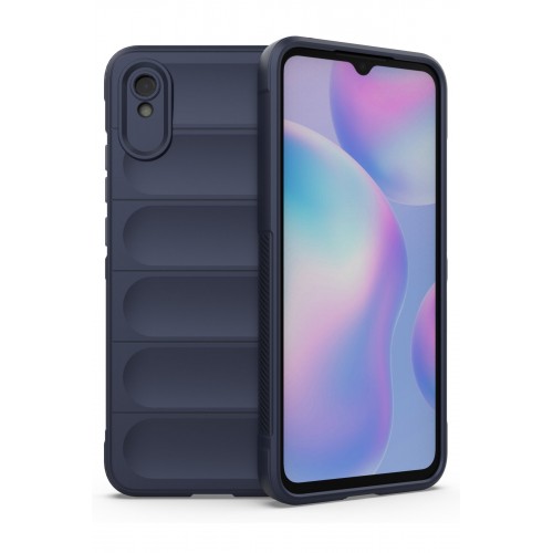 Newface Xiaomi Redmi 9A Kılıf Optimum Silikon - Lacivert