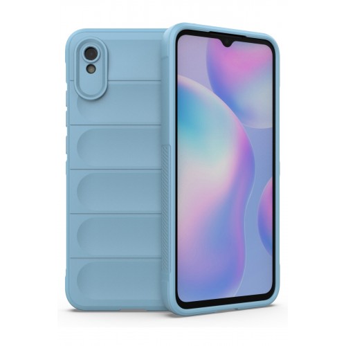 Newface Xiaomi Redmi 9A Kılıf Optimum Silikon - Sky Blue Newface Xiaomi Redmi 9A Kılıf Optimum Silikon - Sky Blue