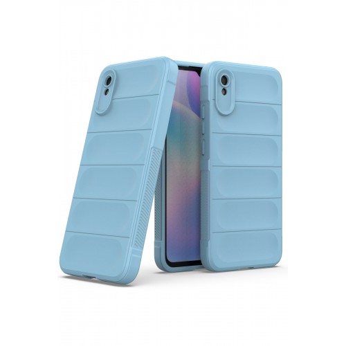 Newface Xiaomi Redmi 9A Kılıf Optimum Silikon - Sky Blue Newface Xiaomi Redmi 9A Kılıf Optimum Silikon - Sky Blue