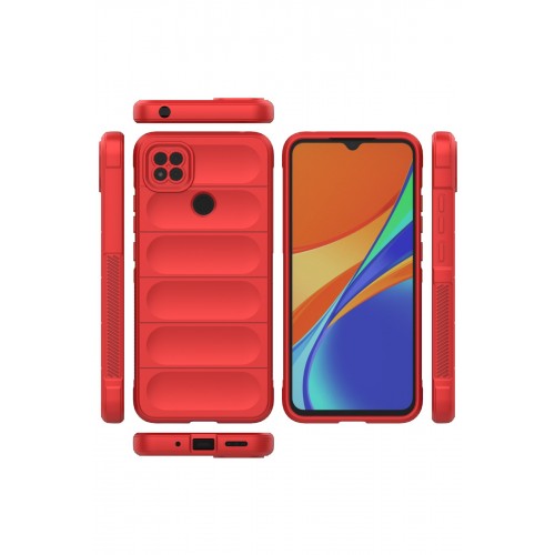 Newface Xiaomi Redmi 9C Kılıf Optimum Silikon - Kırmızı Newface Xiaomi Redmi 9C Kılıf Optimum Silikon - Kırmızı