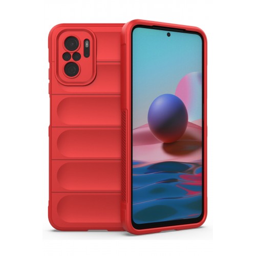 Newface Xiaomi Redmi Note 10 Kılıf Optimum Silikon - Kırmızı Newface Xiaomi Redmi Note 10 Kılıf Optimum Silikon - Kırmızı