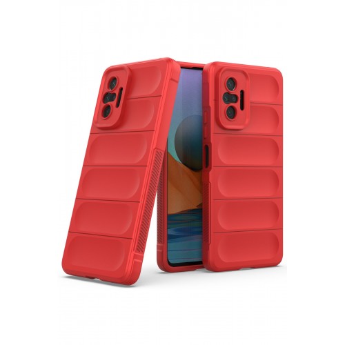 Newface Xiaomi Redmi Note 10 Pro Kılıf Optimum Silikon - Kırmızı Newface Xiaomi Redmi Note 10 Pro Kılıf Optimum Silikon - Kırmızı