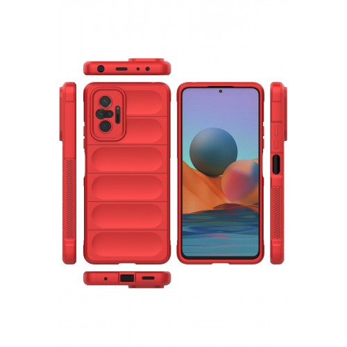 Newface Xiaomi Redmi Note 10 Pro Kılıf Optimum Silikon - Kırmızı Newface Xiaomi Redmi Note 10 Pro Kılıf Optimum Silikon - Kırmızı