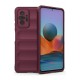 Newface Xiaomi Redmi Note 10 Pro Kılıf Optimum Silikon - Bordo