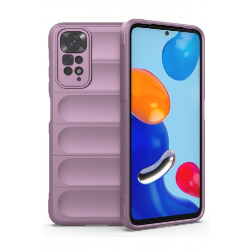 Newface Xiaomi Redmi Note 11 Kılıf Optimum Silikon - Mor Newface Xiaomi Redmi Note 11 Kılıf Optimum Silikon - Mor