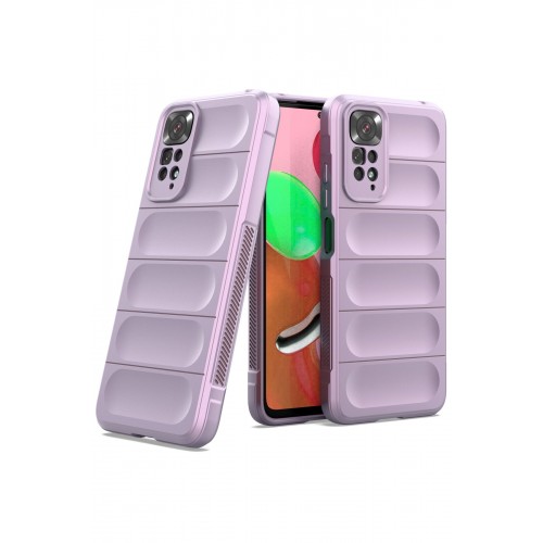 Newface Xiaomi Redmi Note 11 Kılıf Optimum Silikon - Mor Newface Xiaomi Redmi Note 11 Kılıf Optimum Silikon - Mor